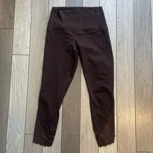 Lululemon Brown High-Waisted Leggings